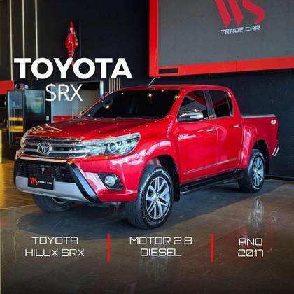 TOYOTA HILUX 2.8 SRX 4X4 CD 16V DIESEL 4P AUTOMÁTICO